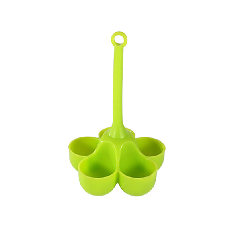 5 - Hole High - Temp Resistant Silicone Egg Cooker, Food - Grade for Making Complementary Food - Korvel