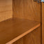 Walnut colored side panels, buffet cabinet with storage, 33.9 inches x 15 inches x 31.5 inches - Korvel