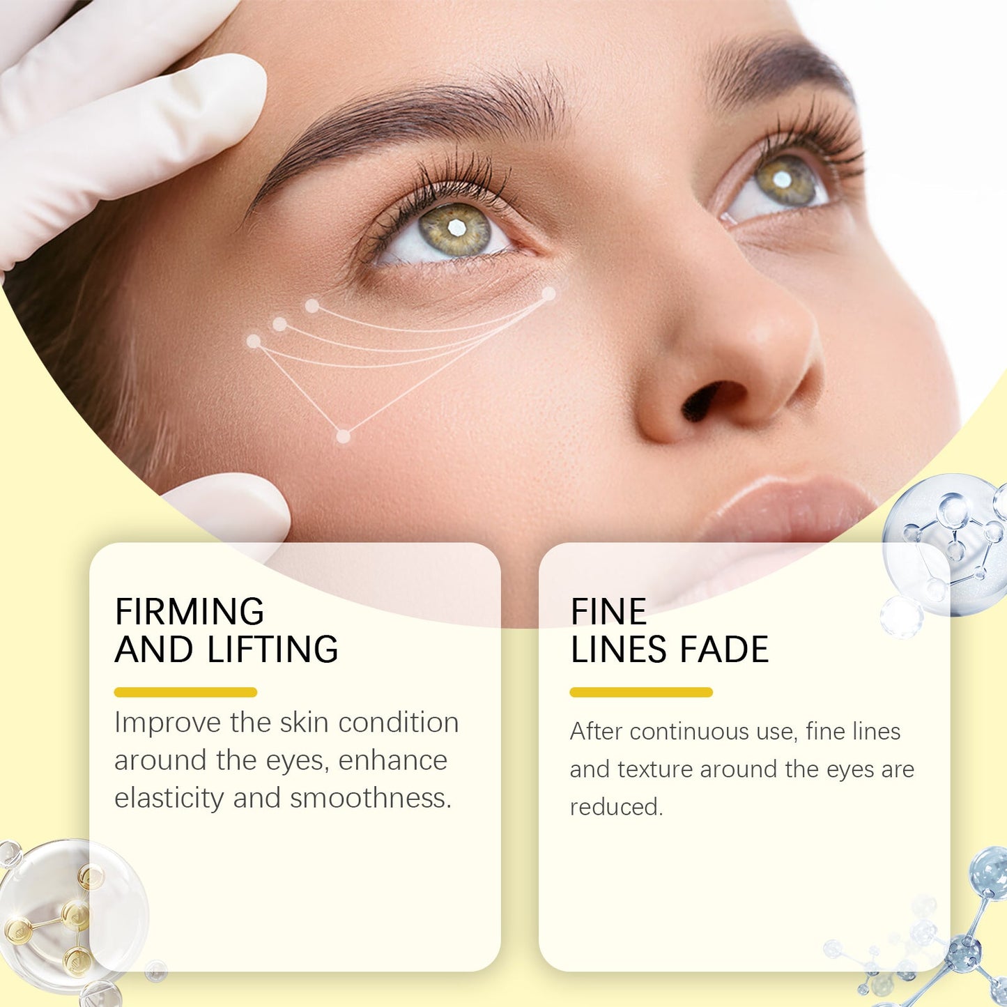 Firming Eye Cream Moisturizes The Skin Around The Eyes And Hydrates And Hydrates The Skin Firming And Moisturizing Eye Cream - Korvel