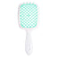 Honeycomb hollow massage comb, smooth hair grid comb, smooth hair dry and wet dual-purpose comb, curly and fluffy hair styling comb - Korvel