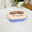 Cartoon cute stainless steel compartment lunch box lunch box fresh-keeping box - Korvel
