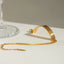 18K Gold-Plated Stainless Steel Bracelet - Korvel
