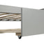 Daybed with Trundle Frame Set, Twin Size, Gray(New SKU:WF283064AAE) - Korvel