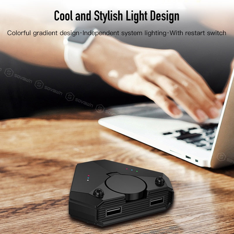 Gamepad Pubg Mobile Bluetooth 5.0 Android PUBG Controller Mobile Controller Gaming Keyboard Mouse Converter For IOS iPad to PC - Korvel