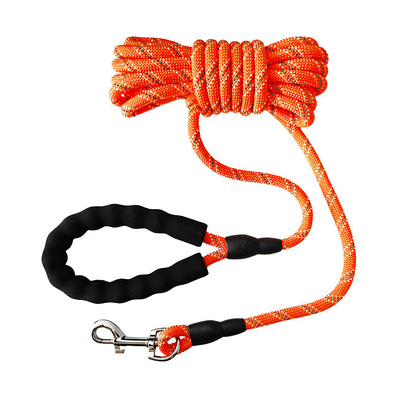 Extended Traction Rope 10m 20m 30m Recall Training Camping Backyard Dog Walking Rope Reflective Tracking Dog Leash - Korvel