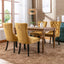 Ensemble de chaises de salle à manger en velours premium - Collection Nikki