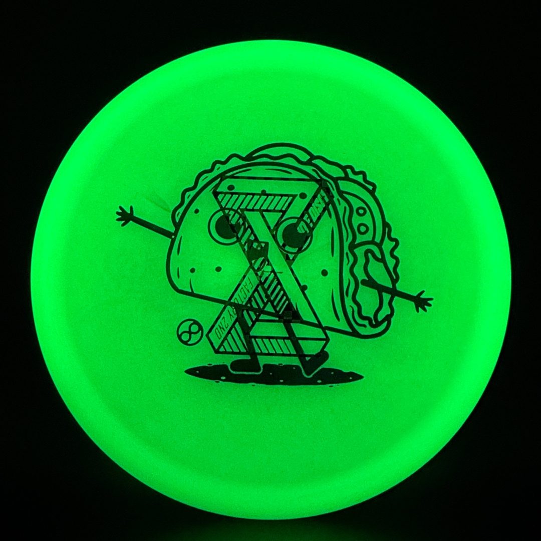 Glow C-Blend Centurion - X-Out Taco Disc Golf Driver