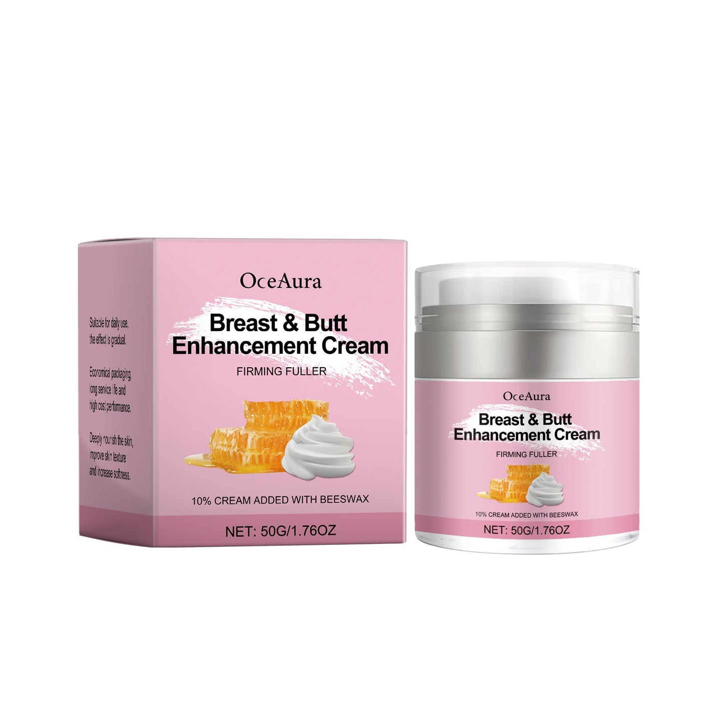 Breast Cream Breast Gentle Care Nourishing, Soft, Moisturizing And Elastic Skin Massage Care Cream - Korvel