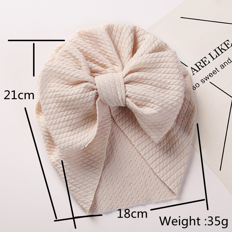Chapeau pour bébé à double nœud Pit Strip - Bonnet chaud en pneu indien
