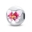 Elegant Butterfly Flower Thread Safety Bead Fixing Clip