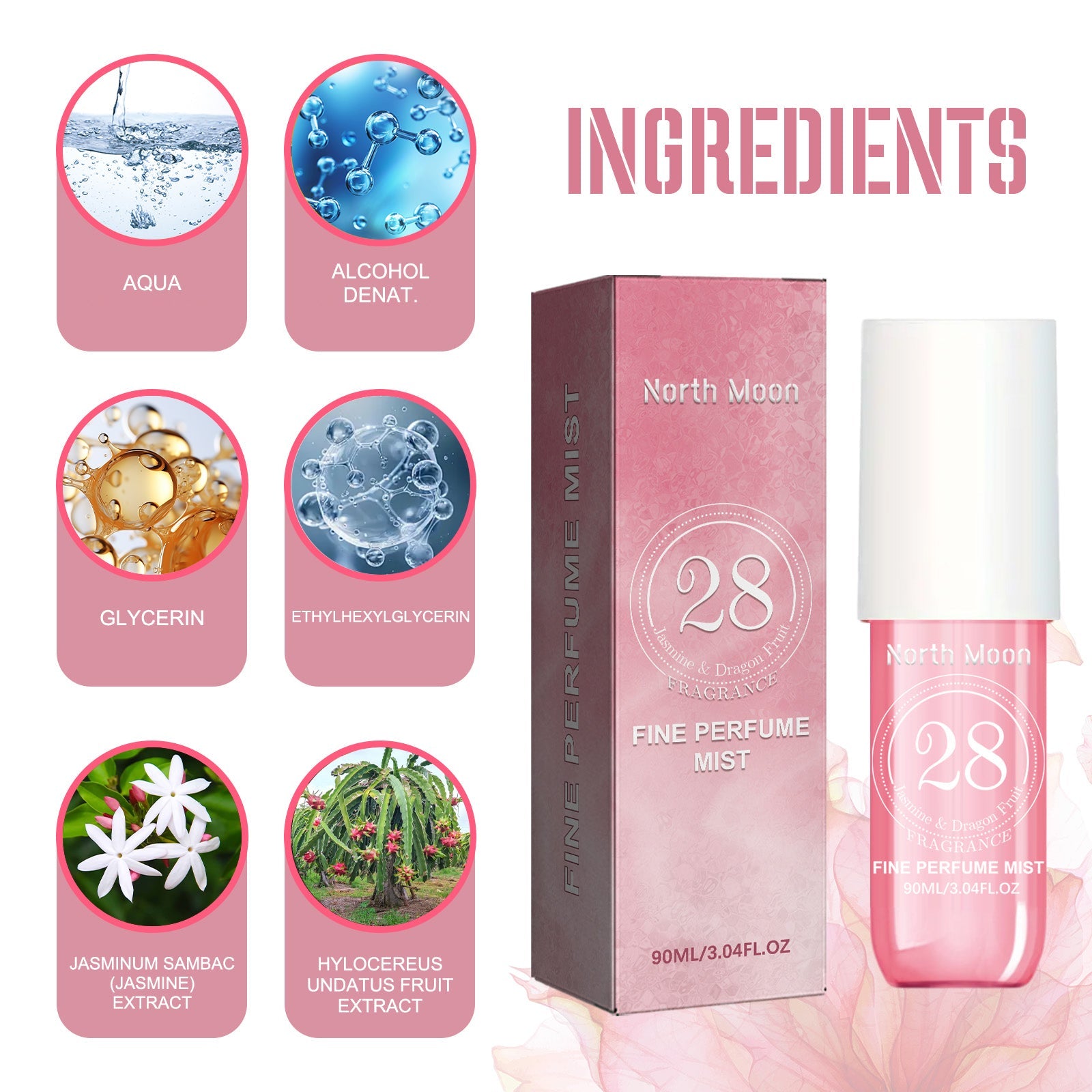 Perfume Spray Fresh Lasting Fragrance Non-Pungent Women's Date Perfume Spray - Korvel