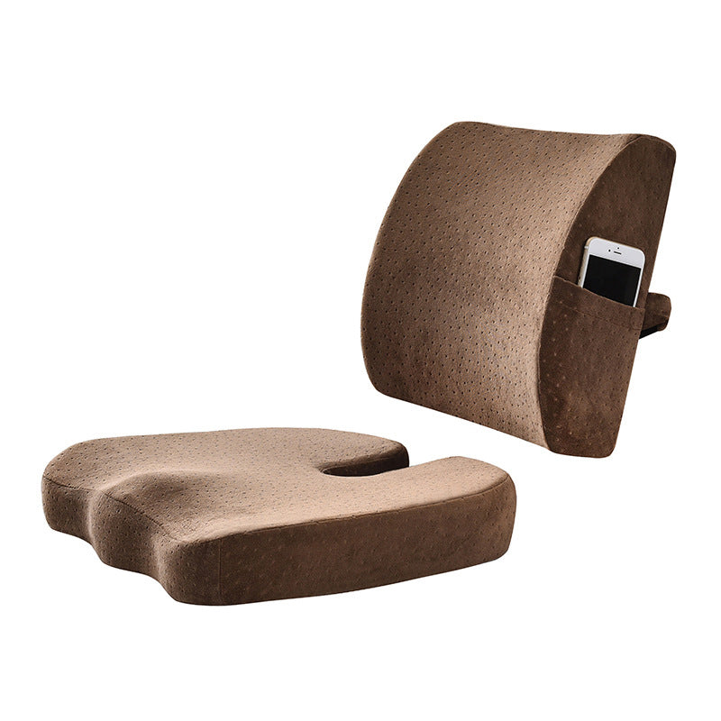 Car Seat Cushion Office Waist Cushion One Set Of Summer Gel Cushion Breathable Seat Cushion Hip Beauty Cushion Set - Korvel