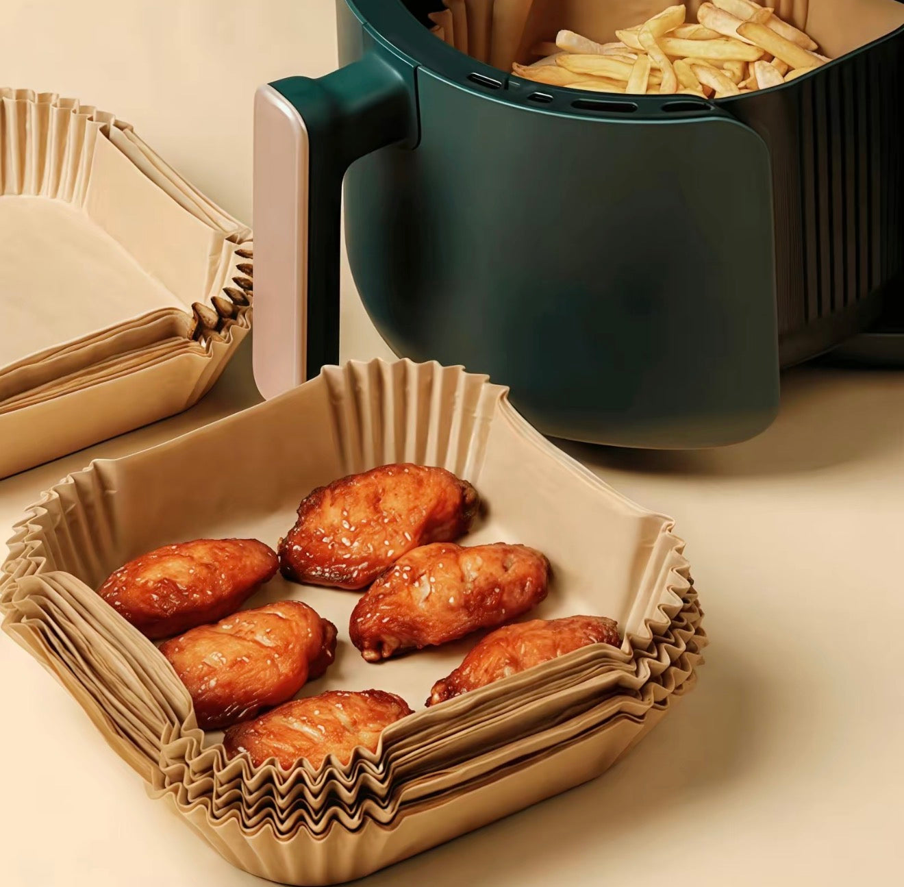 CleanBake Air Fryer Liners - 100 Count