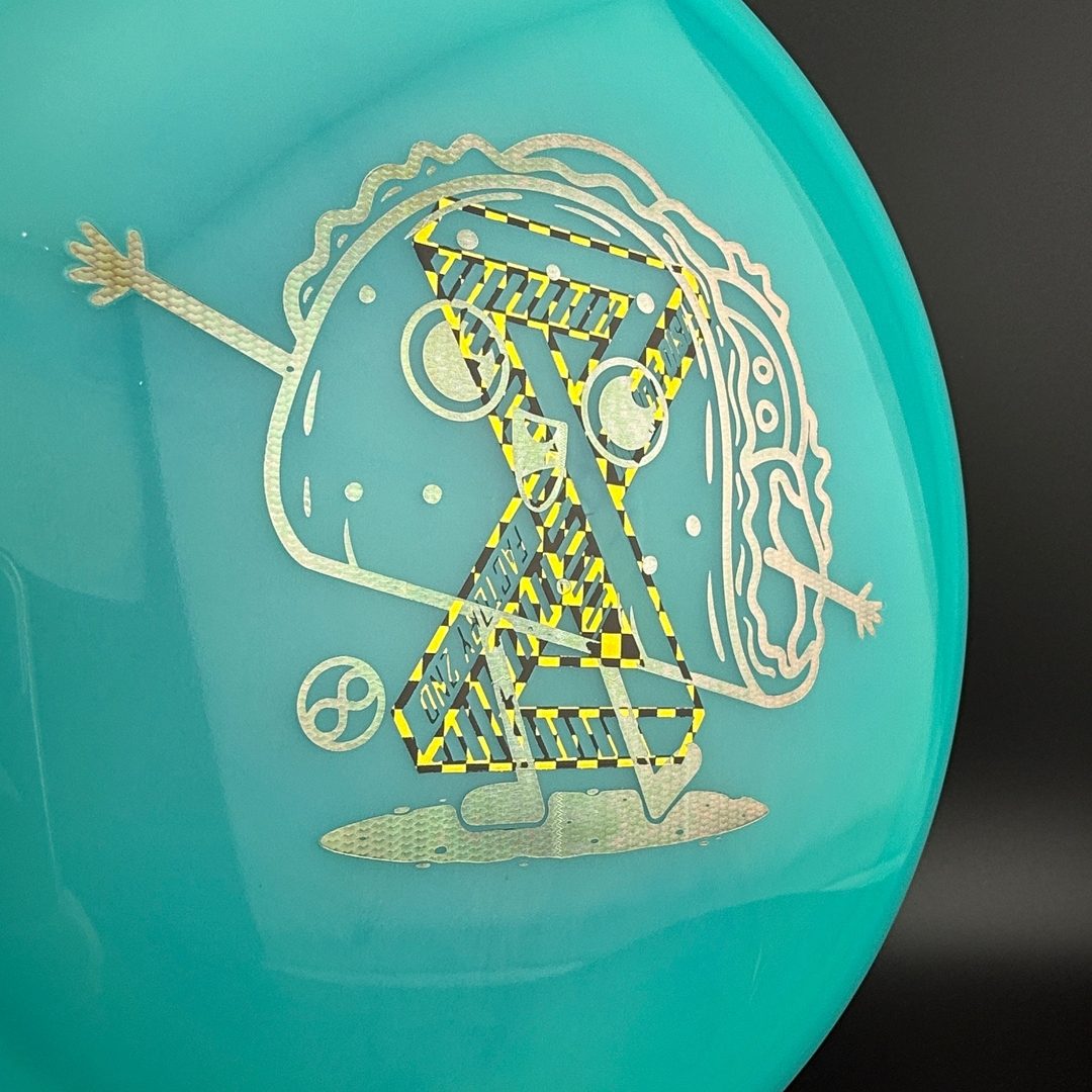 Glow C-Blend Centurion - X-Out Taco Disc Golf Driver