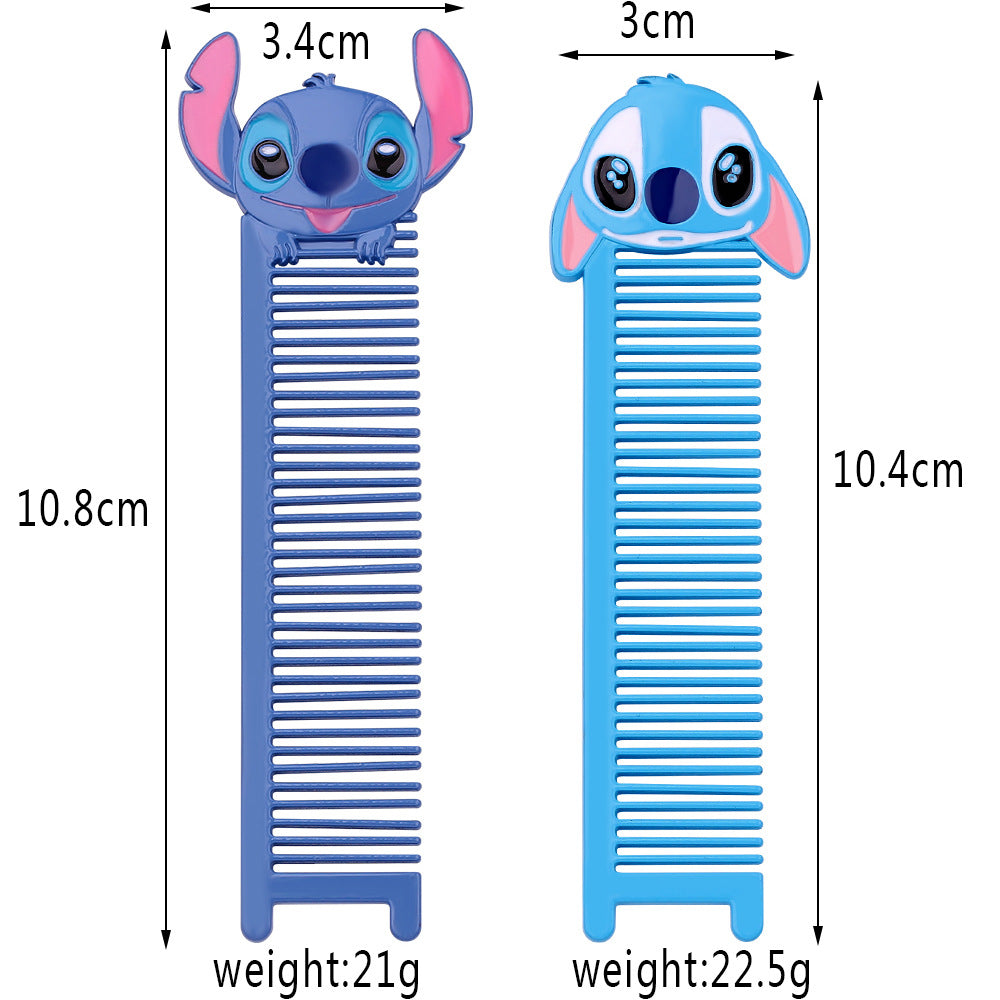 Stitch Doll Styling Comb Makeup Mirror Stitch Hair Comb Giveaway Gift - Korvel