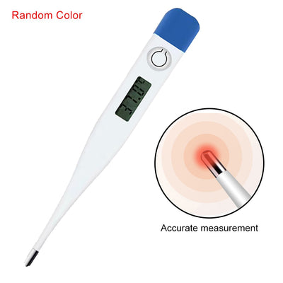 Digital LCD Thermometer Medical Baby Adult Body Kid Safe Mouth Temperature Underarm Thermometer Oral Thermometer - Korvel