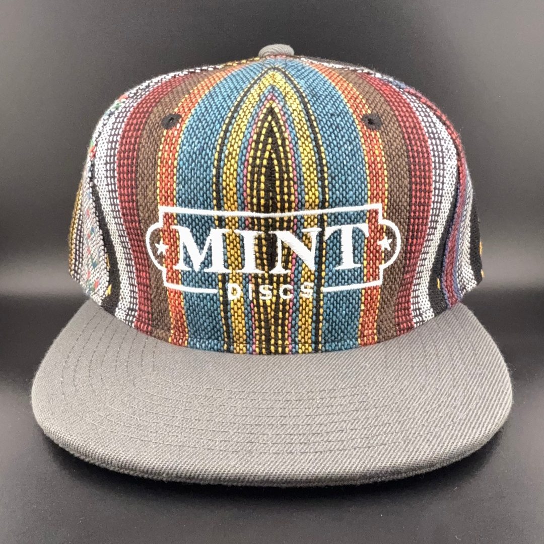 Casquette Snapback à Visière Plate Motif Aztèque - Mint Discs