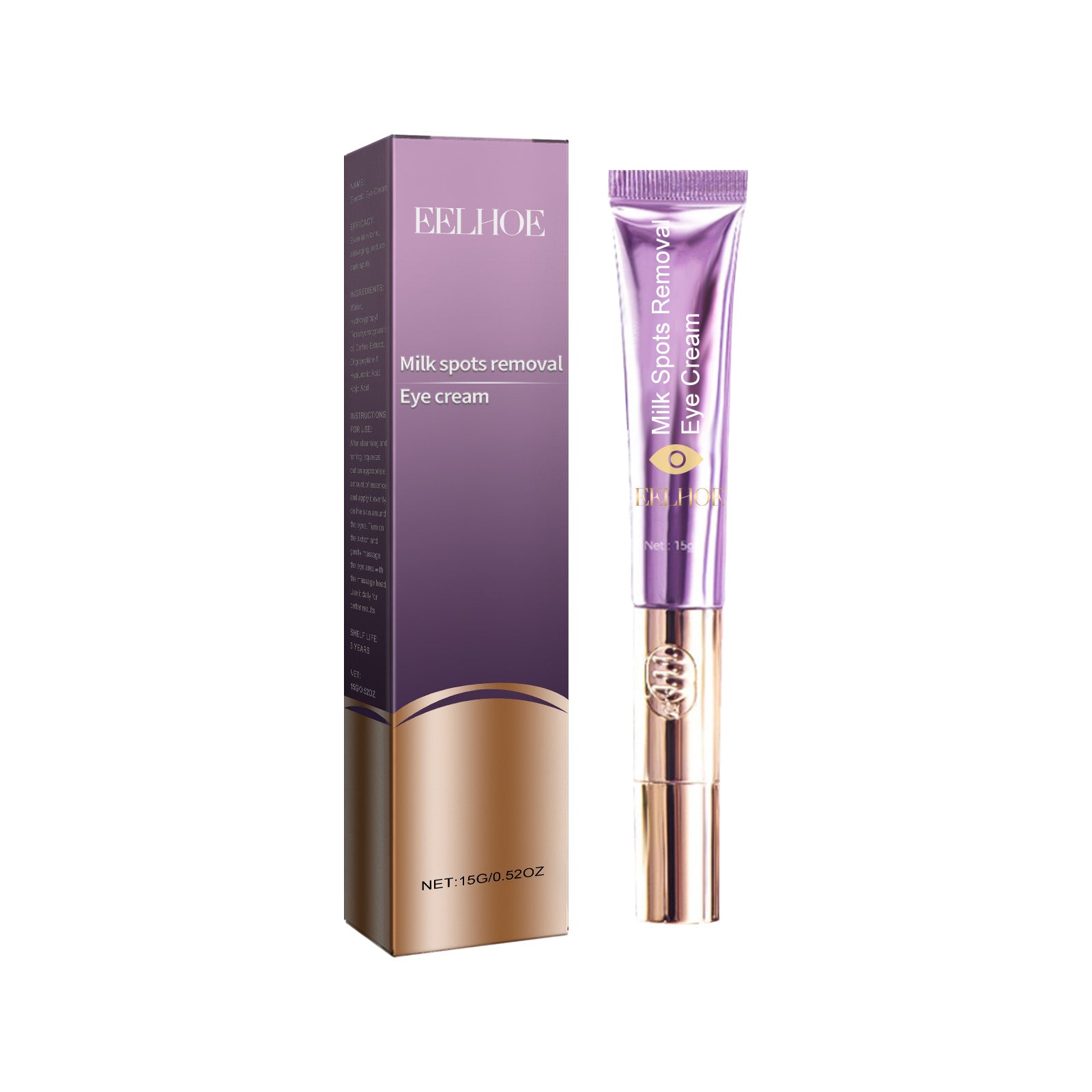 Electric Anti-Wrinkle Eye Cream Lifts, Strengthens, Moisturizes And Reduces Fine Lines, Bags And Dark Circles Under Eye Care - Korvel