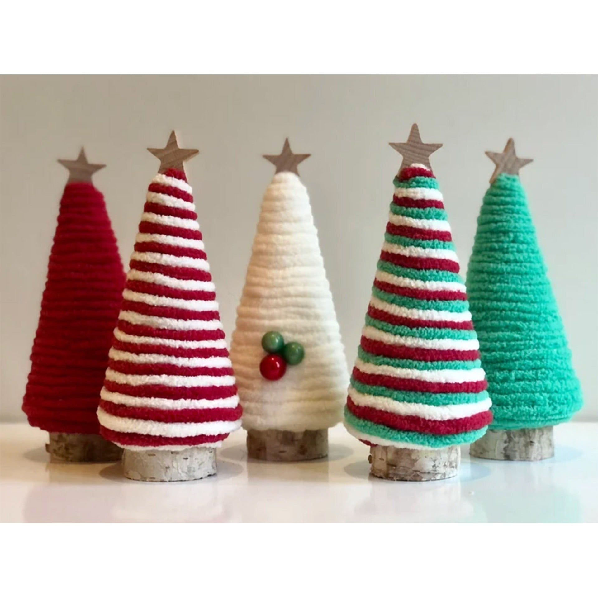 Christmas Mini Christmas Tree Table Shelves Scene Decoration Tray Ornaments - Korvel
