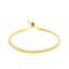 Pulsera Ajustable Estilo Tenis con Circonitas en Plata de Ley