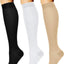 Sports pressure socks long tube socks calf socks compression socks skipping rope elastic cycling socks - Korvel