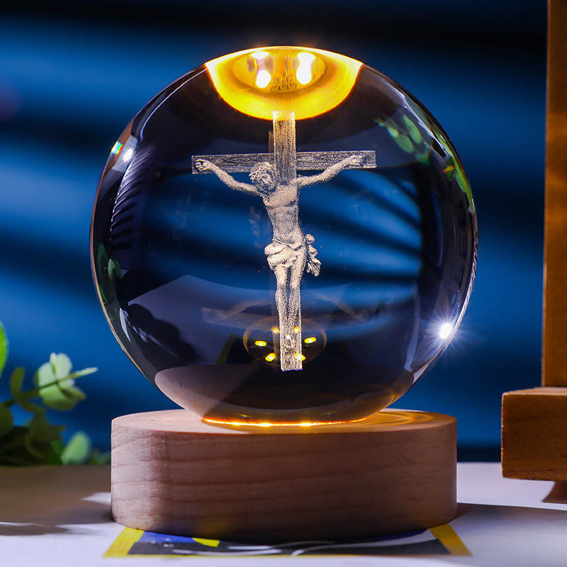 Starry Sky 3D Micro Landscape Crystal Ball Ornament