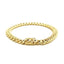 Bracelet Miami Cuban Semi-Solid en Or Jaune 10k - 7,20 mm