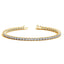14k Yellow Gold Lab Grown Diamond Tennis Bracelet - 5 cctw