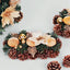 Birthday pine, fruit pine, needle branches, candle holders, flower garlands, home window decorations, handmade candle holders - Korvel
