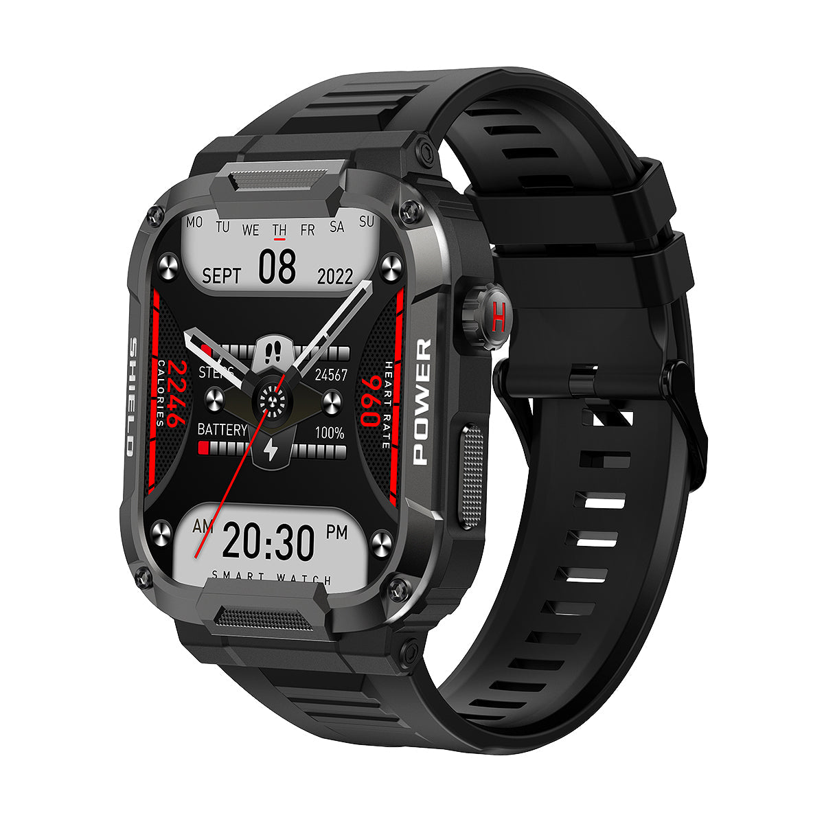 Smart bracelet MK66 Bluetooth call IP69 health monitoring super long endurance sleep monitoring sports watch - Korvel