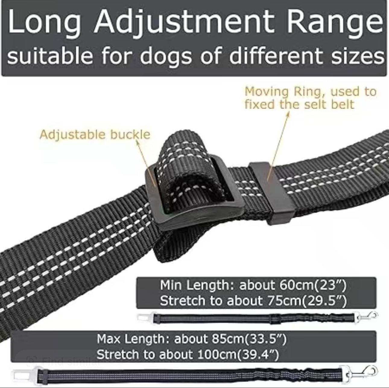 Dog Seat Belt Harness - Premium Safety for Your Pet