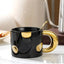 Mug en céramique électroplaqué élégant pour café et jus