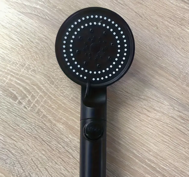 1pc High-Pressure Shower Head, Multi-Functional Hand Held Sprinkler With 5 Modes, 360°Adjustable Detachable Hydro Jet Shower Hea - Korvel