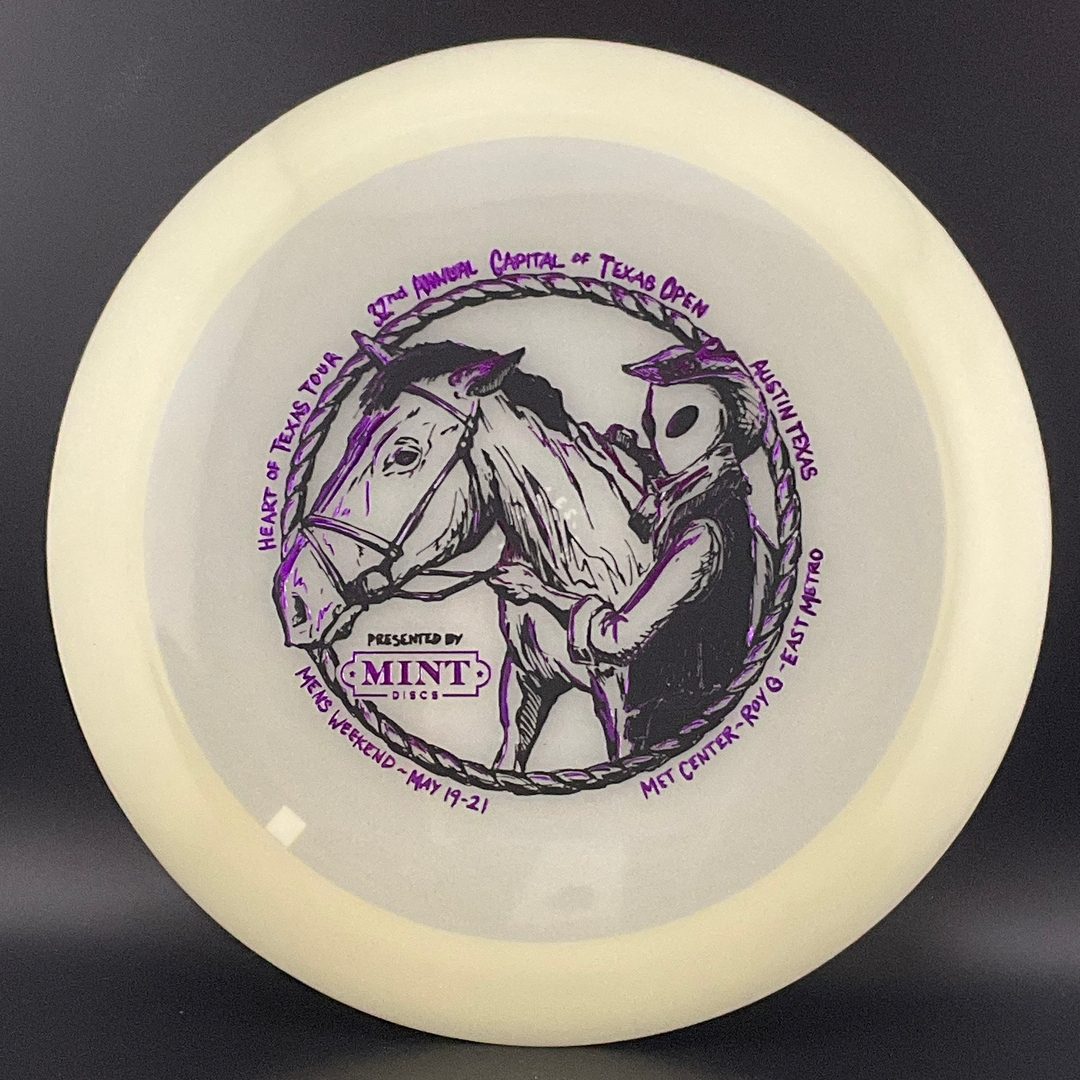 Nocturnal Longhorn - Second Run Glow Disc Golf Driver