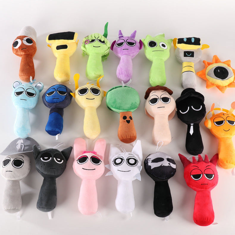 Sprunki Plush Rhythm Box Game Character Surrounding Plush Toys Dolls - Korvel