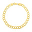 Pulsera Curb de Oro Amarillo de 10k de 7.0mm Elegante