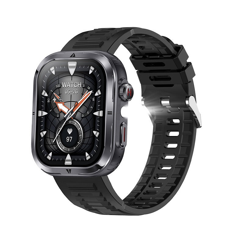 Smart Watch Bluetooth Call Music Multi sport Mode LED Light Heart Rate Blood Pressure Blood Oxygen Detection - Korvel