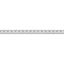 Bracelet de tennis en diamant cultivé en laboratoire en or blanc 14 carats