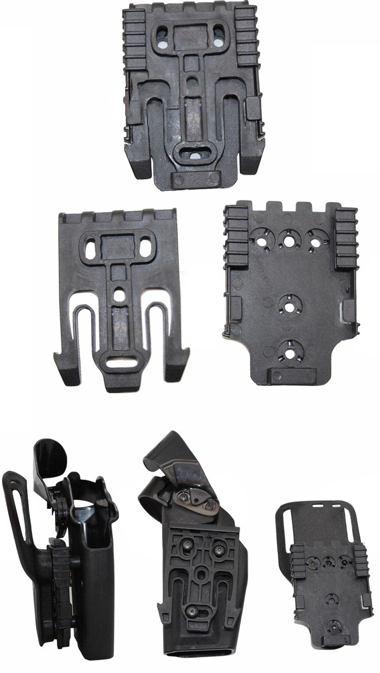 FMA Quick Release Waist Panel 3-piece Leg Hanging Sofa Lilan Outdoor Tactical Handgun Cover Quick Separation System - Korvel