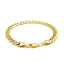 14k Yellow Gold Semi Solid Miami Cuban Bracelet - 6.9mm