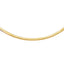 14k Yellow Gold Classic Omega Bracelet - 6.0 mm