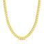 Cadena Miami Cubana Semi Sólida de Oro Amarillo de 10k - 6.15mm
