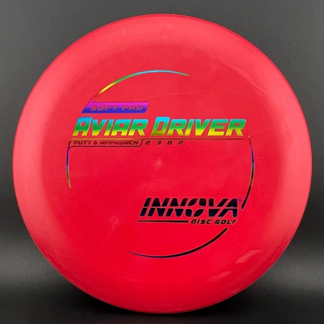 Soft Pro Aviar Driver (Big Bead) - Premium Disc Golf Disc
