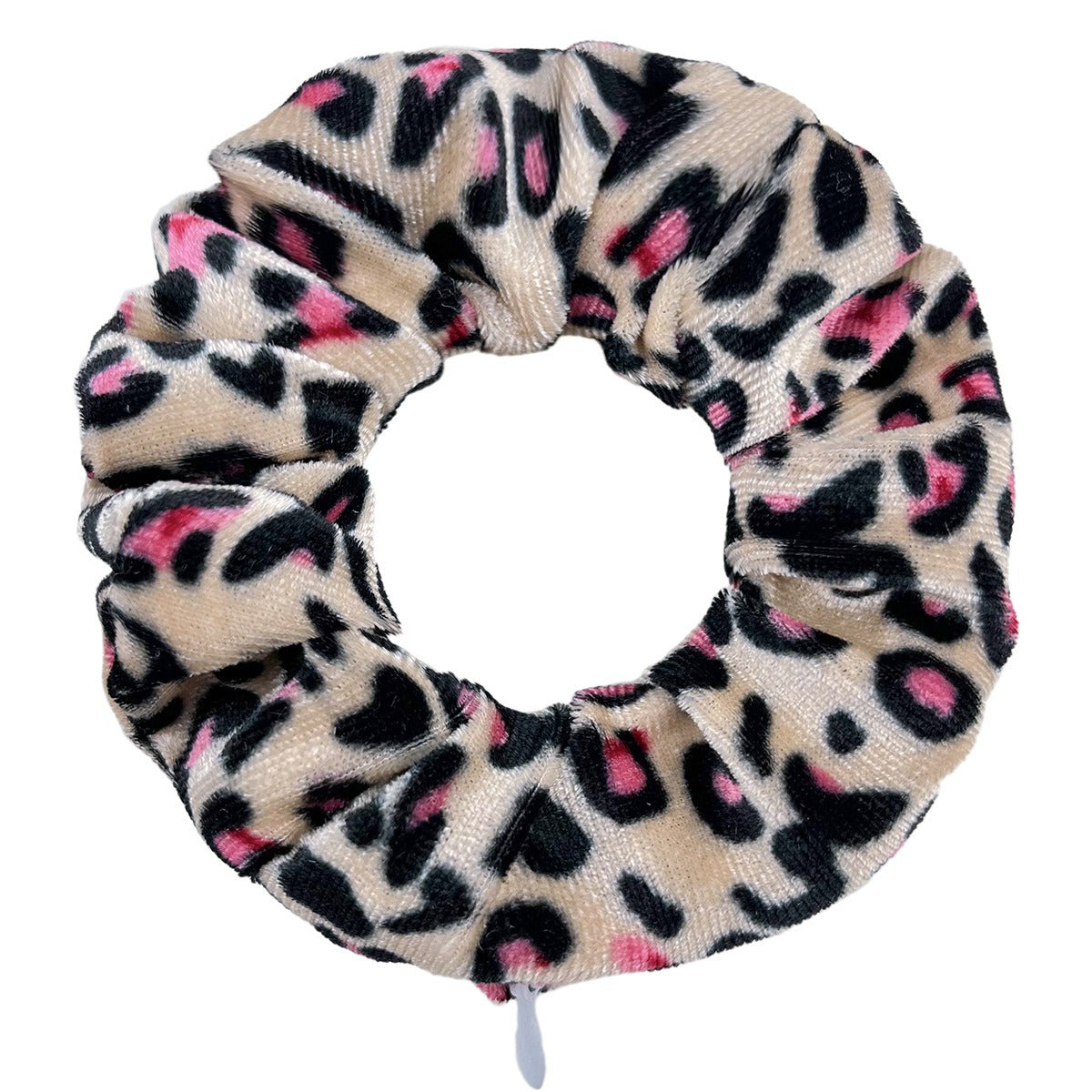 Tie dye velvet zipper large intestine loop - Korvel