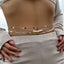 Three-Layer Versatile Waist Chain with Imitation Pearls