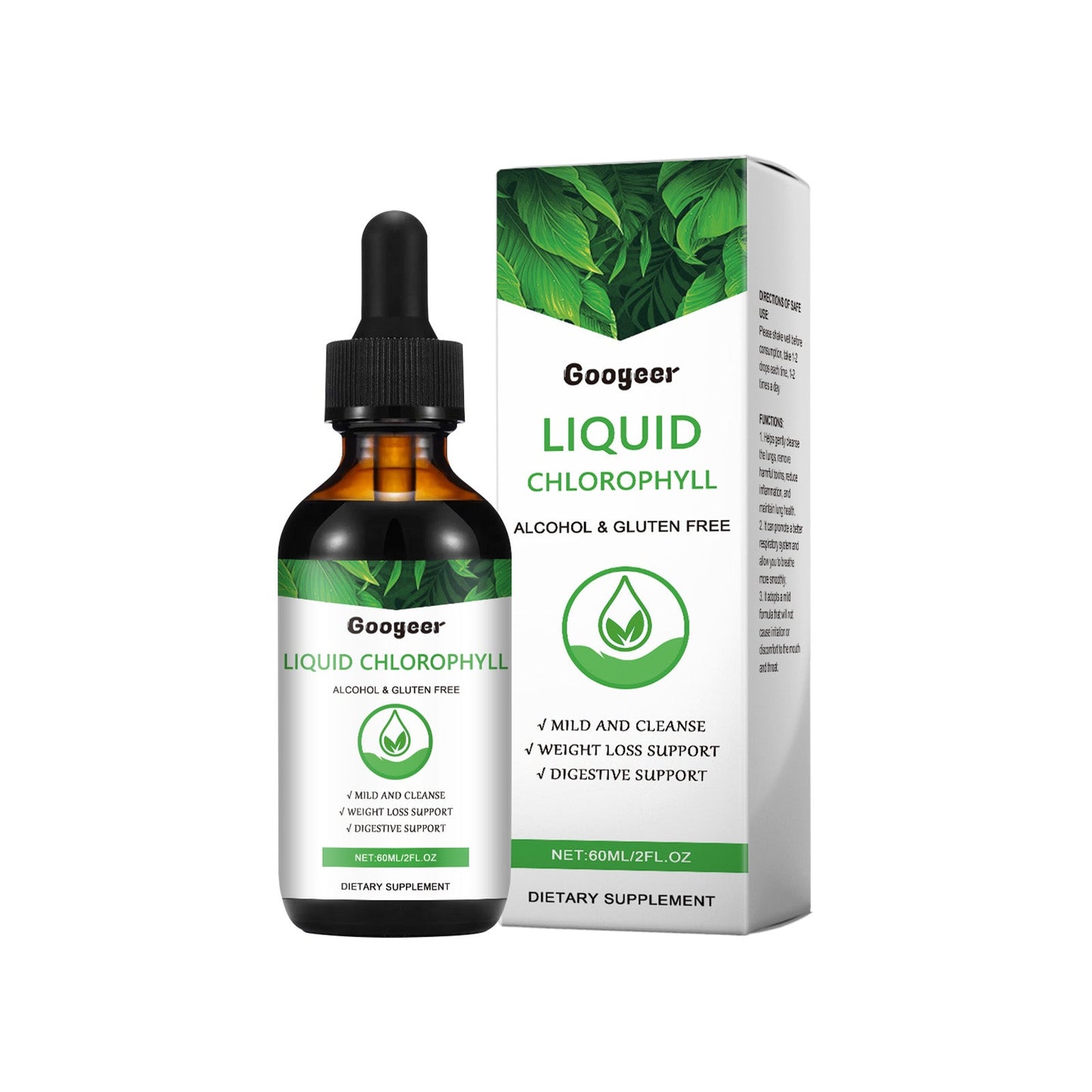Liquid Chlorophyll Body Treatment - Korvel