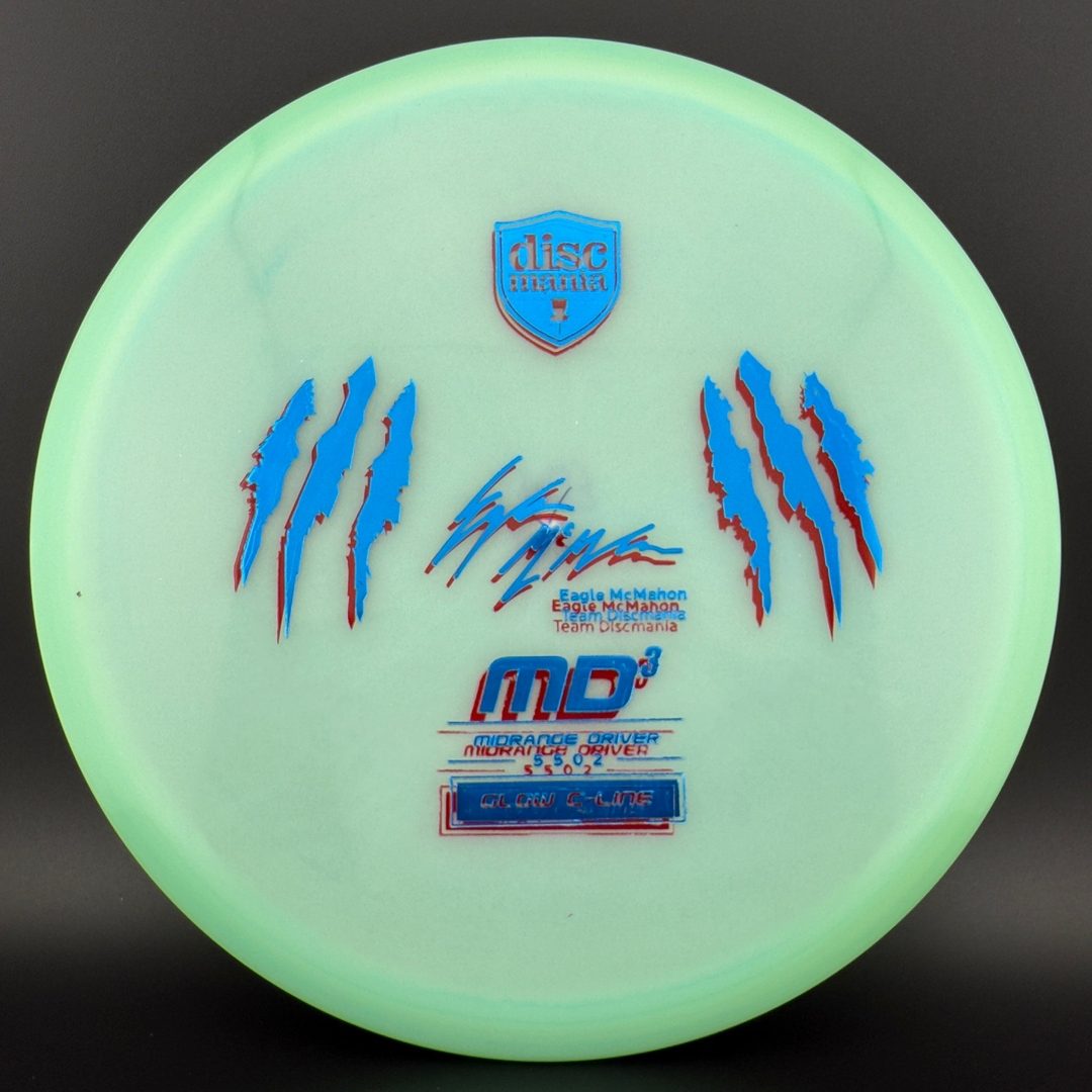 Color Glow C-Line MD3 - 5502 Claw Run X-Out - Double Stamp