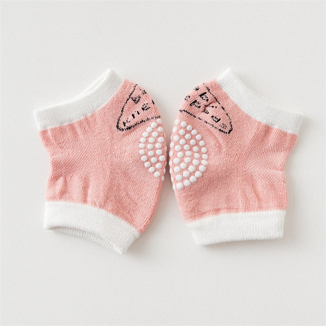 Non-slip Baby Knee Pads for Crawling - Cotton & Spandex