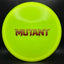 Neo Mutant - Disque de Golf en Plastique Limité avec Tampon Bar