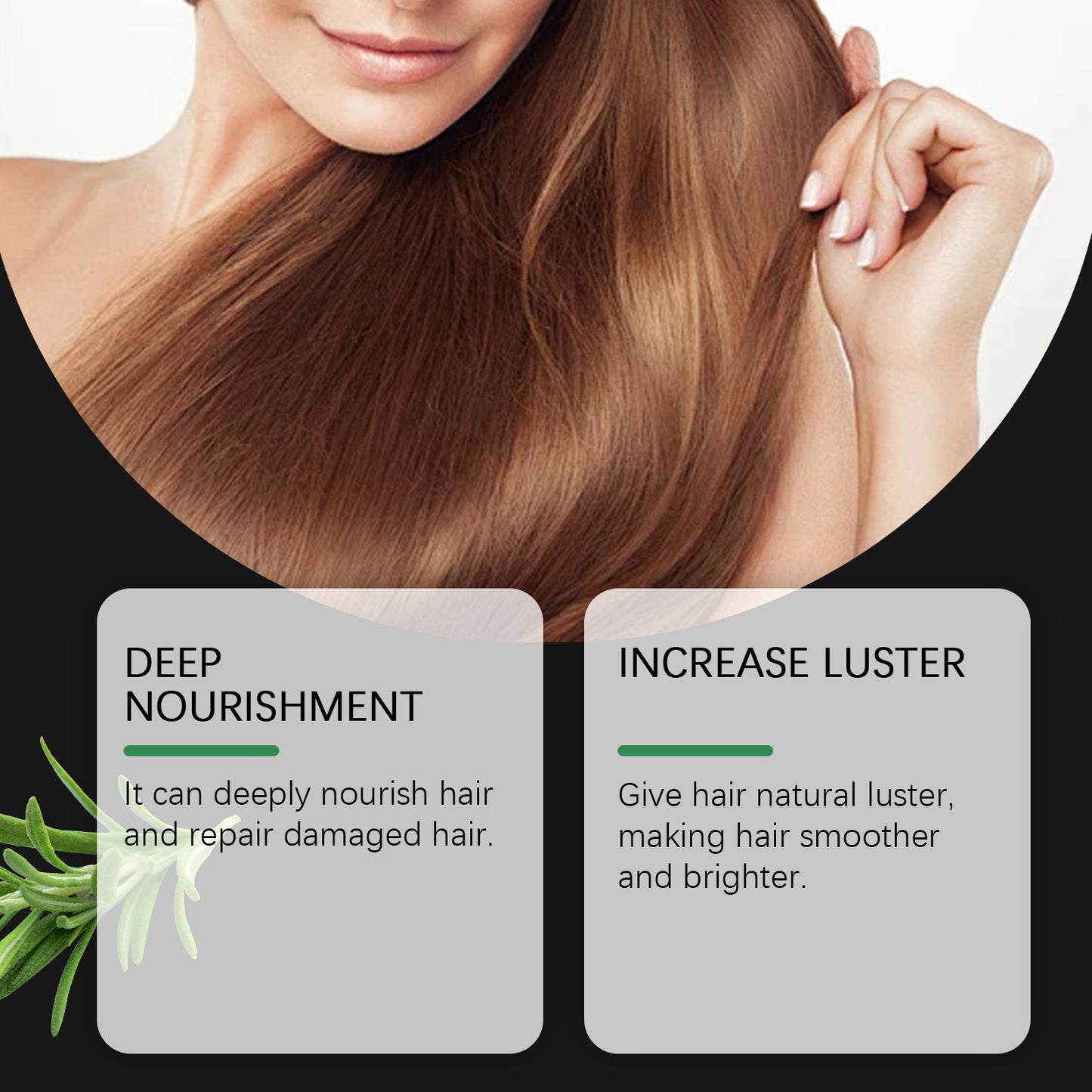 Masque capillaire à l'huile de Batana premium pour des cheveux nourris et doux